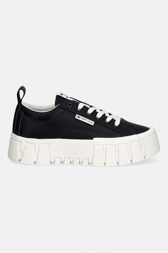 Tommy Jeans TJW FLATFORM CHUNKY SNEAKER sneakersy damskie EN0EN03036 czarny SS26