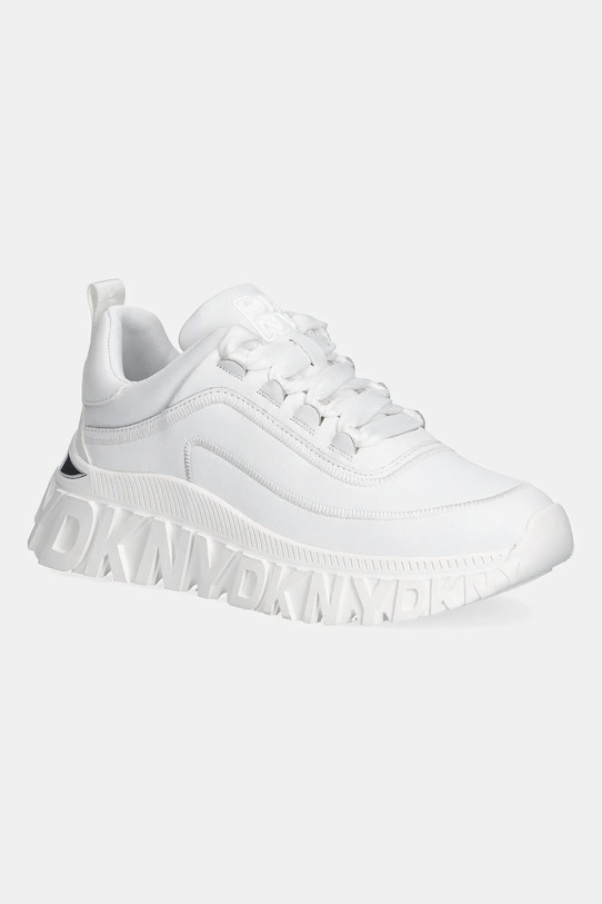 Αθλητικά Dkny Lacombe απομίμηση σουέτ λευκό K1522639.WHT