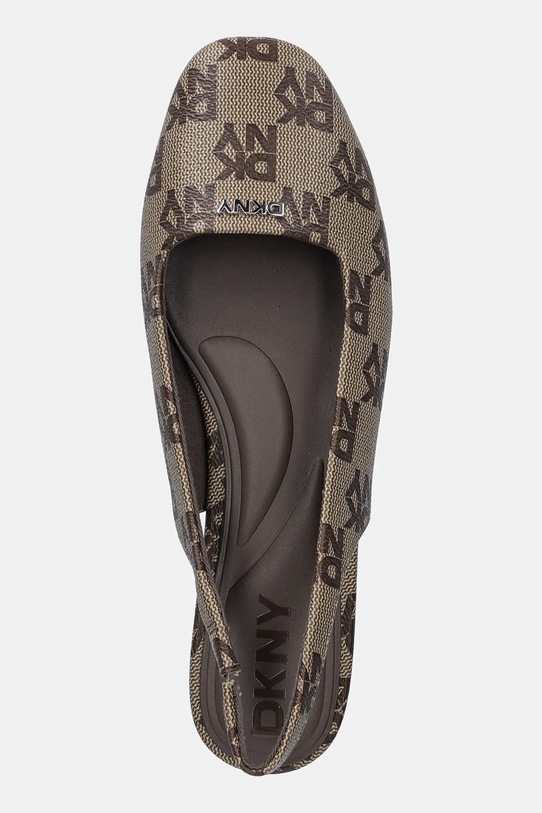 Μπαλαρίνες Dkny Darrow Logo πράσινο K1633495.CHI