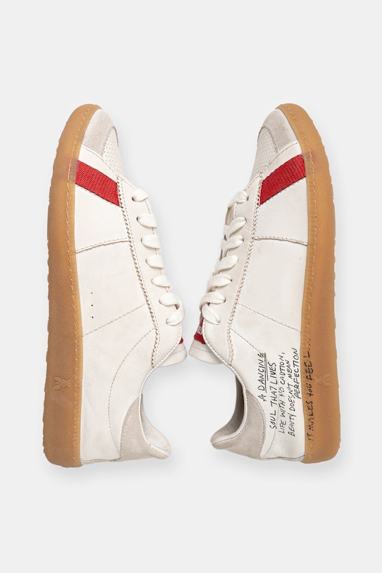 Kožené tenisky Patrizia Pepe 2Z0064.L150.FF69 biela