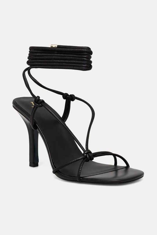 Patrizia Pepe sandały skórzane pozostałe czarny 8X0117.L026.K103