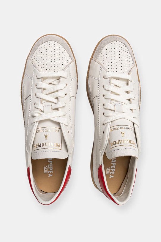 Patrizia Pepe sneakersy skórzane biały 8Z0134.L150.FF69