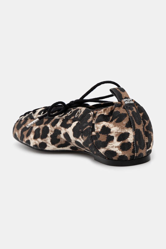 Obuwie GANNI baleriny S2961 S2961 beżowy