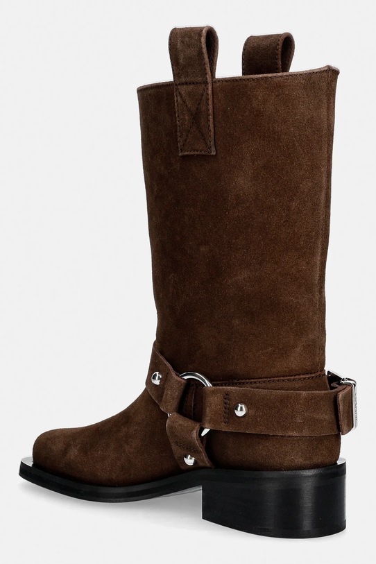 Obuwie GANNI botki B1010095 brązowy