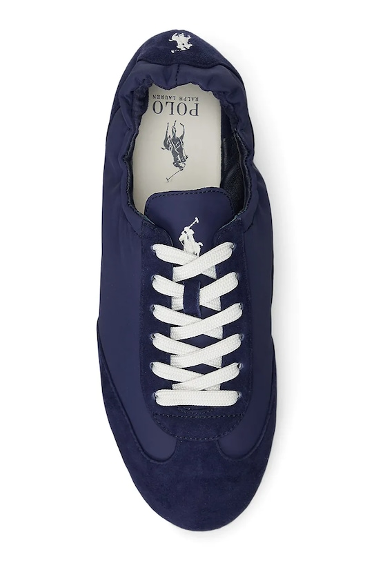 Polo Ralph Lauren sneakersy skórzane Swn Ballerina granatowy 804907202003.410