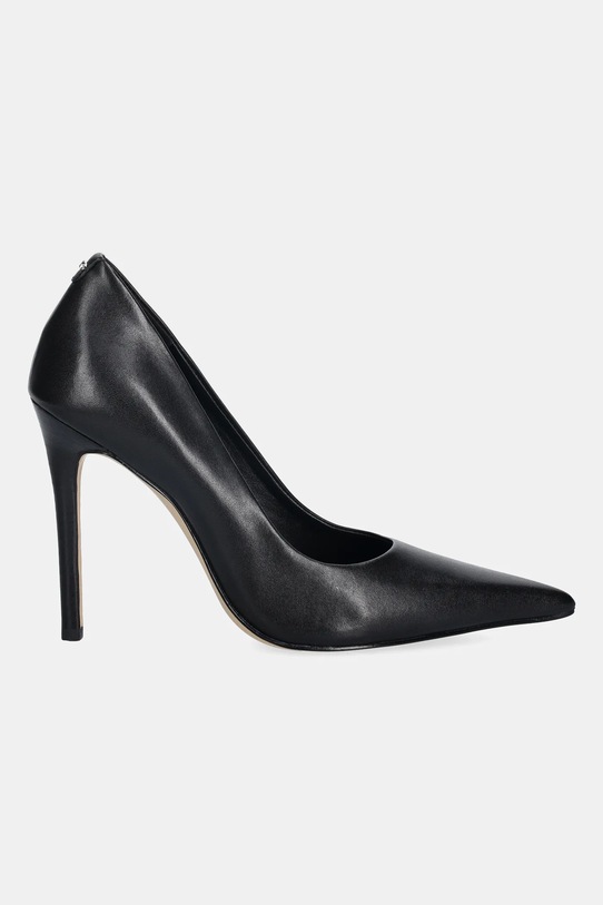 Δερμάτινες γόβες MICHAEL Michael Kors Elyse High Pump 40R6EYHP1L.001 μαύρο SS26