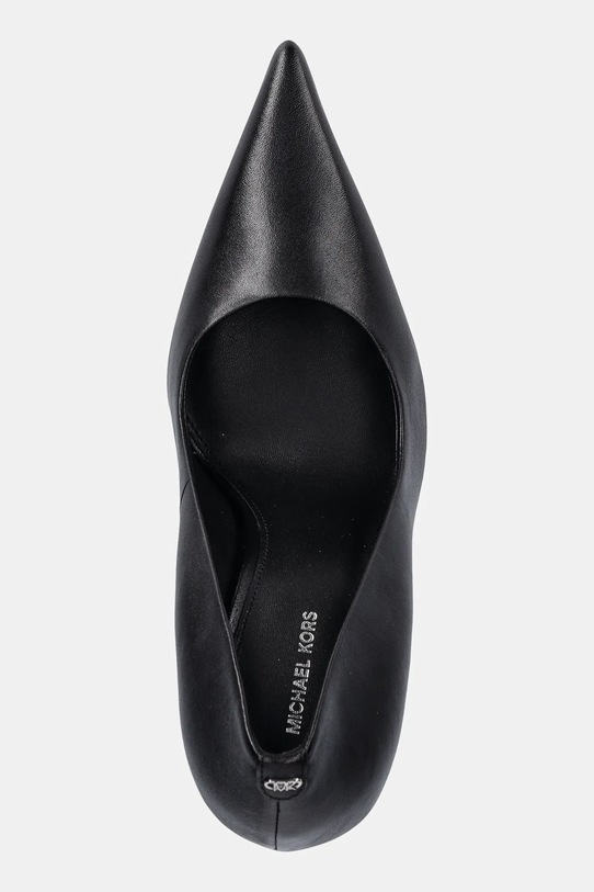 Δερμάτινες γόβες MICHAEL Michael Kors Elyse High Pump μαύρο 40R6EYHP1L.001