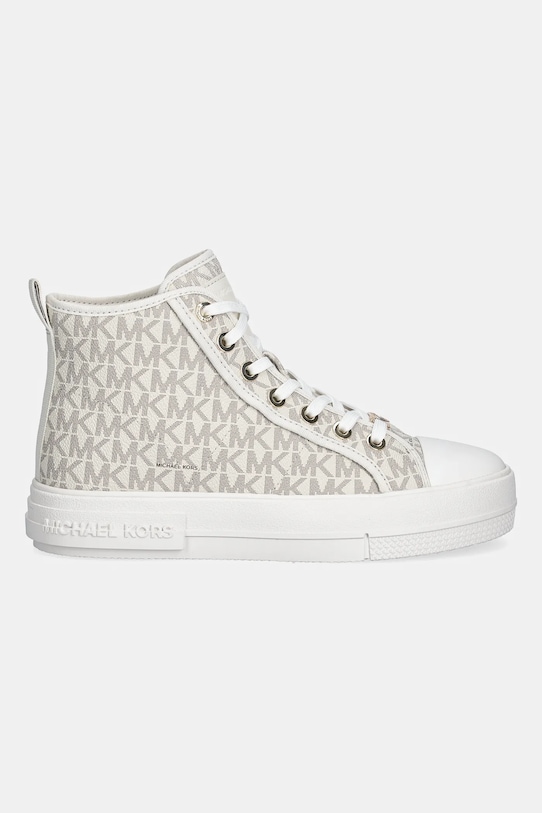 Πάνινα παπούτσια MICHAEL Michael Kors Evy High Top 43F5EYFE5B.150 μπεζ SS26
