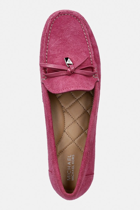 Semišové mokasíny MICHAEL Michael Kors Juliette Moc ružová 40S3JTFR1S.661