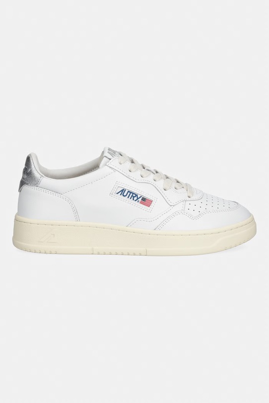 AUTRY sneakersy skórzane Medalist Low niska biały AULWLL05