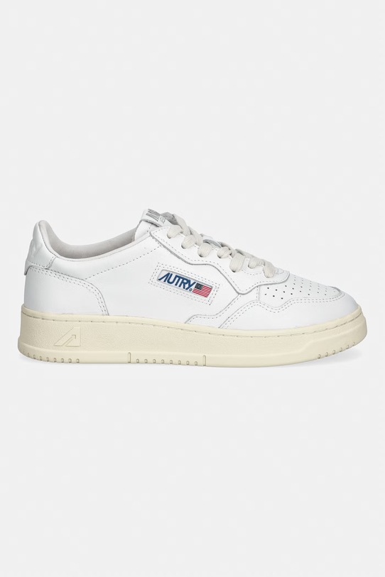 AUTRY sneakersy skórzane Medalist Low AULWLL15 biały AA00