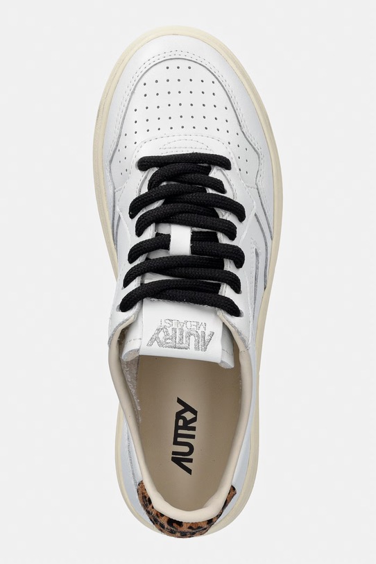 AUTRY sneakersy skórzane Medalist Low biały AULWOC01