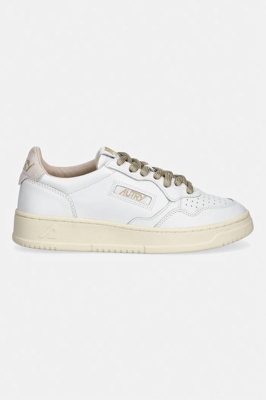 AUTRY sneakersy skórzane Medalist Low AULWSW01 biały AA00
