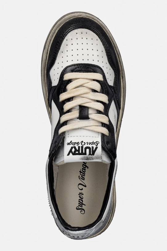 AUTRY sneakersy skórzane Supvint Low czarny AVLWSV11