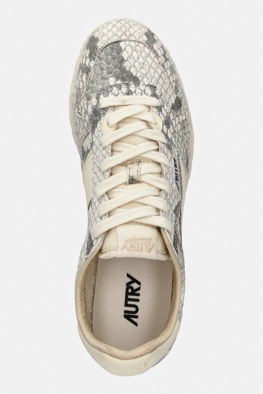 AUTRY sneakersy skórzane Windspin Low beżowy WSLWVV01