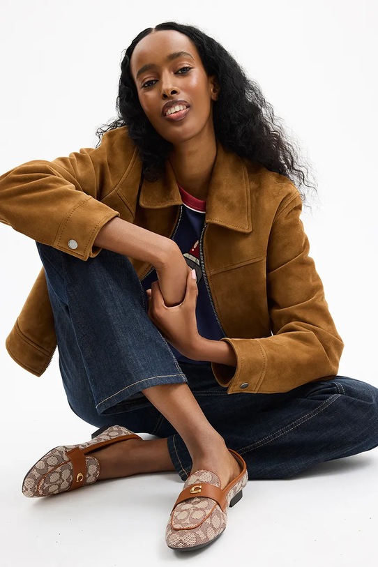 Coach mokasyny Sculpted C Jacquard CCD68.URC