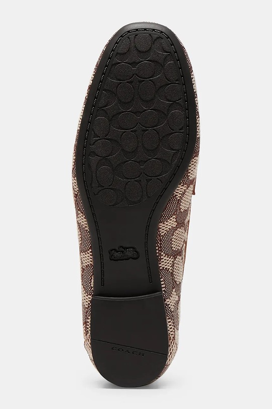 Coach mokasyny Sculpted C Jacquard CCD68.URC brązowy