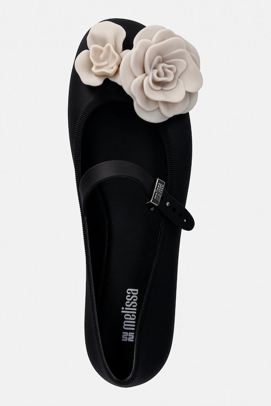 Melissa baleriny MELISSA SOFT BALLERINA PETALS AD czarny M.37820.BO955