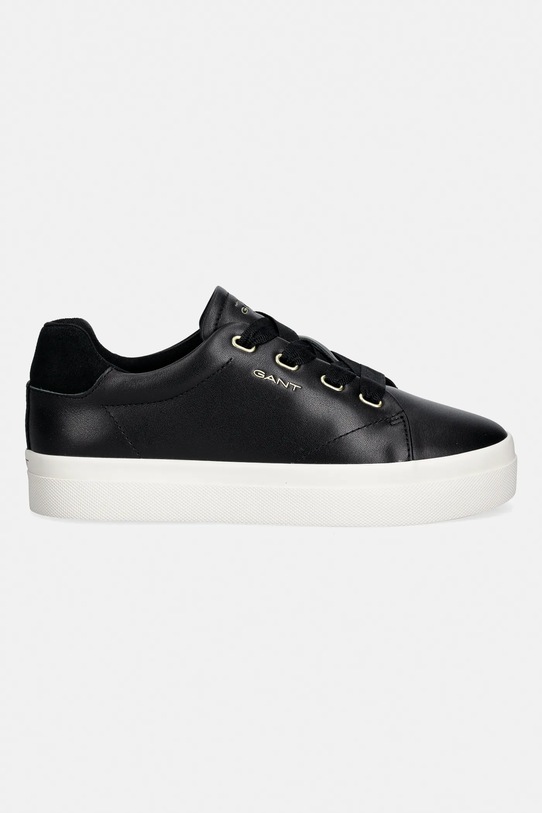 Gant sneakersy skórzane Avona 32531169.G00 czarny SS26