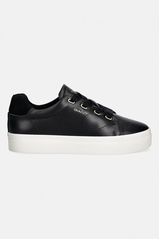 Gant sneakersy skórzane Avona 32531169.G00 czarny SS26
