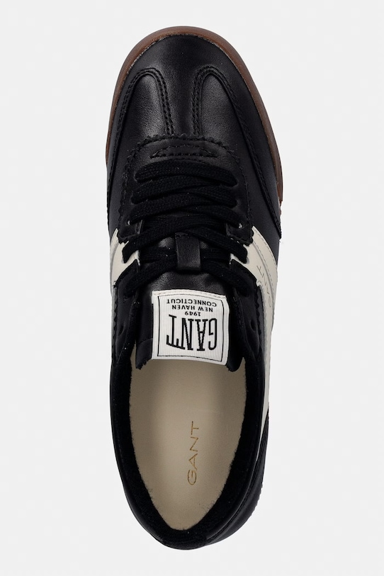 Gant Beylana sneakersy damskie skórzane czarny 32531181.G00