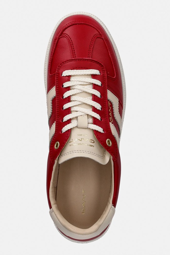 Gant sneakersy skórzane Cuzima czerwony 32531201.G523