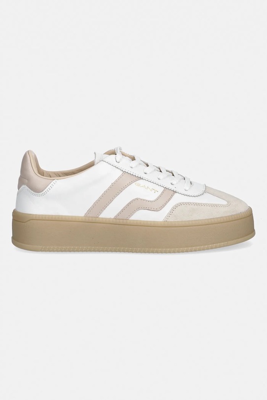Gant sneakersy skórzane Cuzmani 32531202.G265 biały SS26
