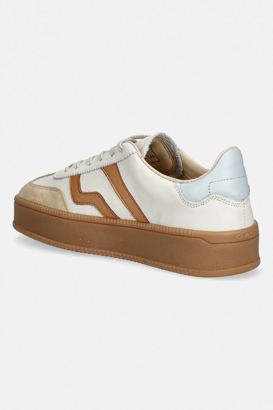 Obuwie Gant sneakersy skórzane Cuzmani 32531202.G383 beżowy