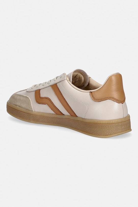 Obuwie Gant sneakersy skórzane Cuzima 32531247.G111 beżowy