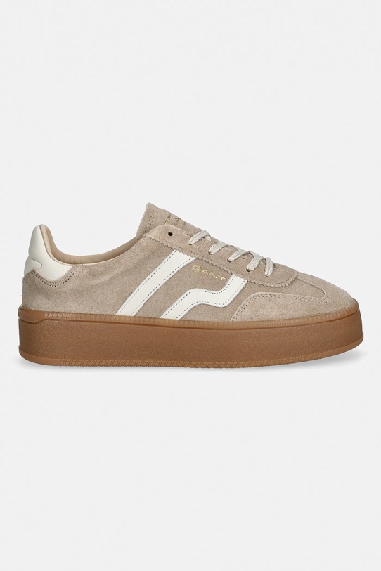 Σουέτ αθλητικά παπούτσια Gant Cuzmani 32533203.G871 μπεζ SS26