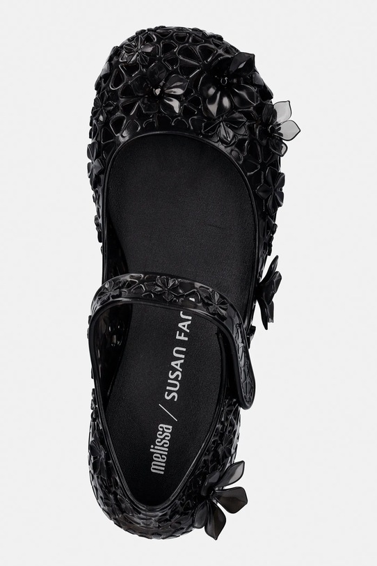 Μπαλαρίνες Melissa MELISSA LUNA BLOOM + SUSAN FANG AD μαύρο M.37880.BV387