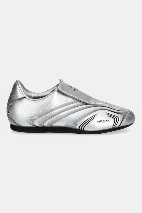 Kožne tenisice adidas Originals Taekwondo F50 W IH1873 srebrna SS26