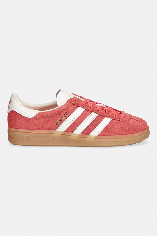 adidas Originals sneakersy zamszowe Muenchen W IH4207 różowy SS26