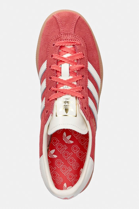 adidas Originals sneakersy zamszowe Muenchen W różowy IH4207