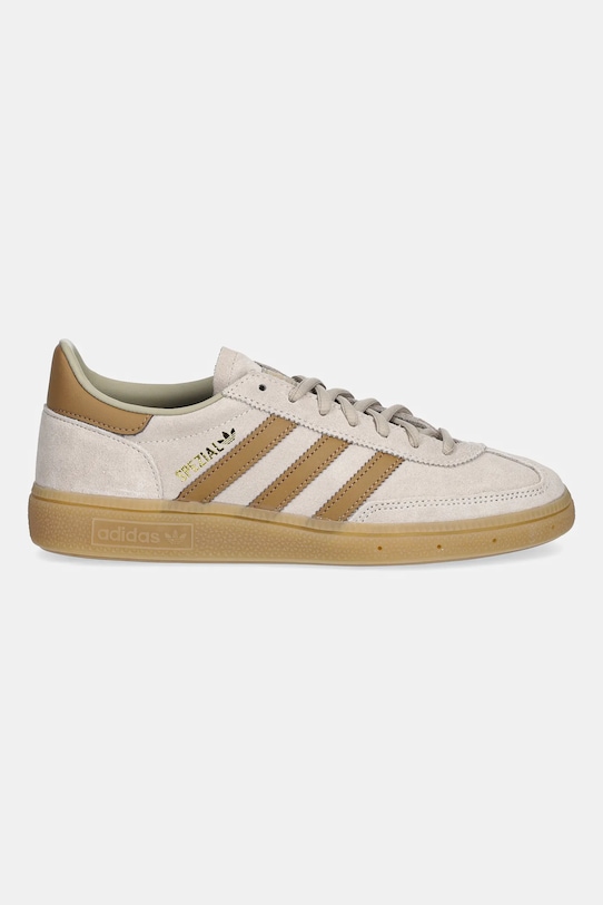 Кожени маратонки adidas Originals Handball Spezial IH9762 бежов SS26