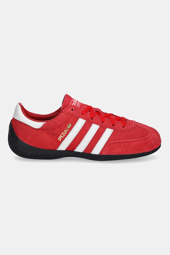 adidas Originals sneakersy skórzane Handball Spezial Lo Pro W KJ3626 czerwony SS26
