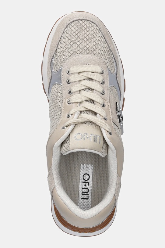 Liu Jo sneakersy AMAZING 43 BIS beżowy BA6031PX027S1856