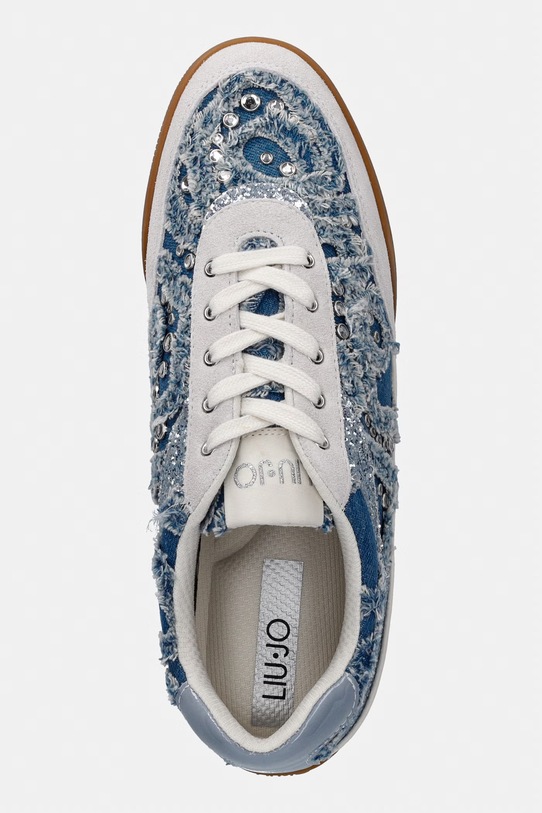 Liu Jo sneakersy LEWIS 04 niebieski BA6093TX54300009