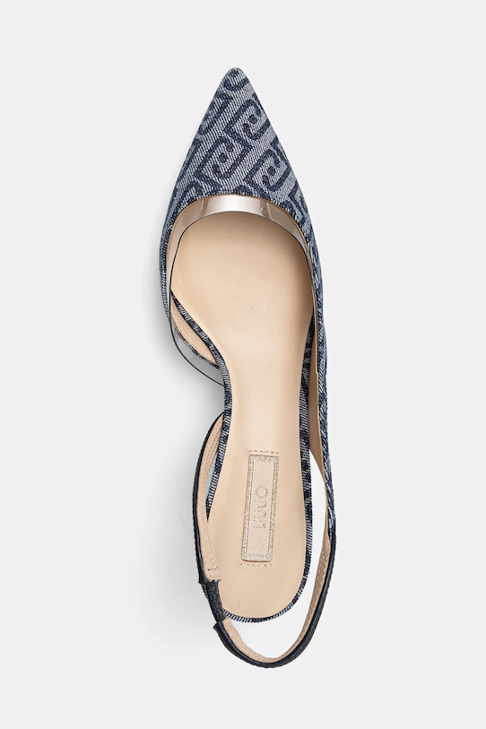 Liu Jo szpilki DEVA 09 niebieski SA6023TX52394013