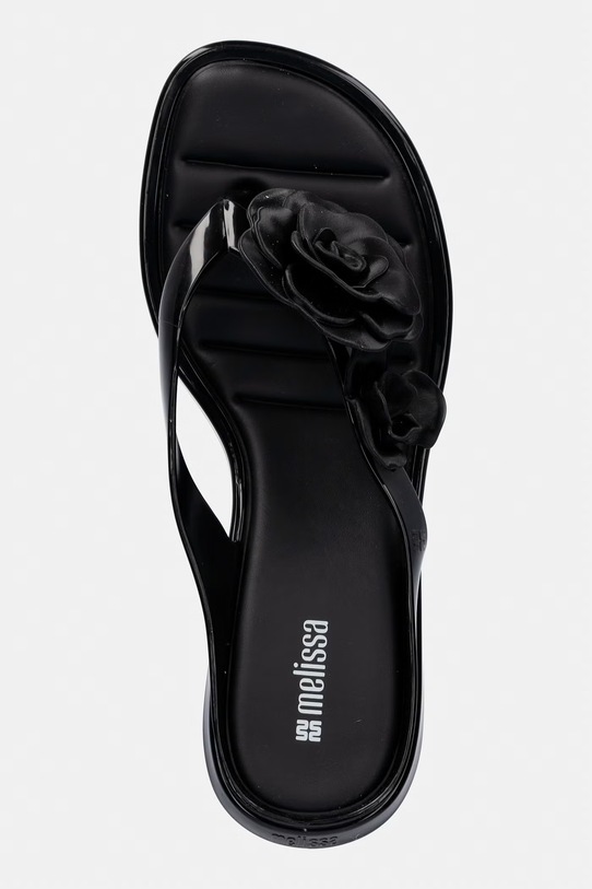 Melissa japonki MELISSA THONG KITTEN HEEL PETALS AD czarny M.38148.BW646