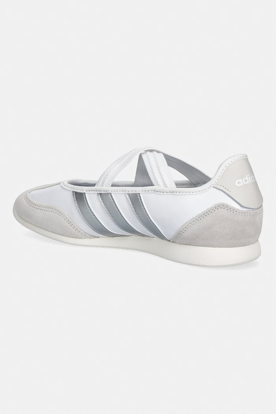 Obuwie adidas baleriny skórzane Barreda Mary Jane HQ7400 biały