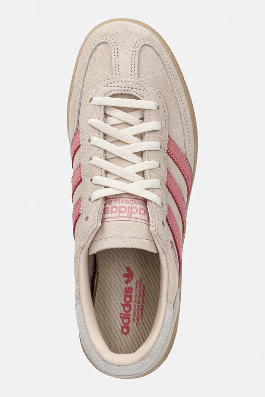 Semišové tenisky adidas Originals Handball Spezial béžová IH1501