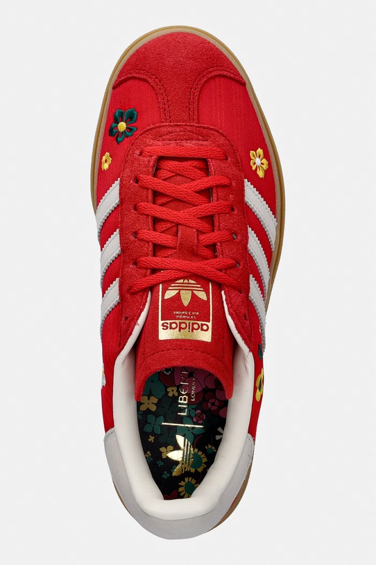 adidas Originals sneakersy Gazelle Bold czerwony IH1921