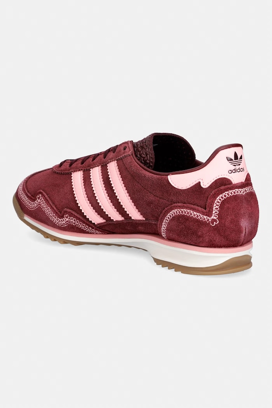 Obuća Tenisice od brušene kože adidas Originals SL 72 Og IH6684 bordo