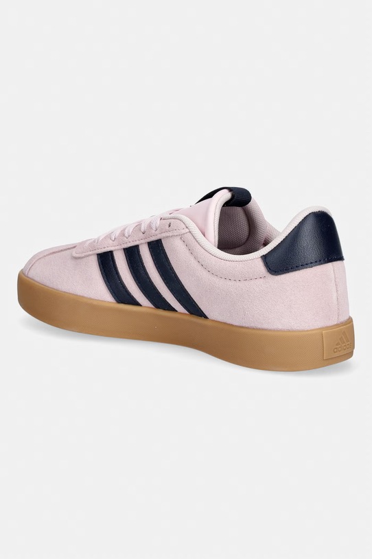 Obuwie adidas sneakersy zamszowe VL Court 3.0 JP7629 różowy