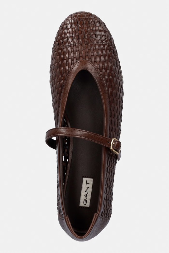 Gant baleriny skórzane Chadii brązowy 32511320.G46