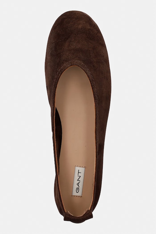 Gant baleriny zamszowe Chadii brązowy 32513291.G46