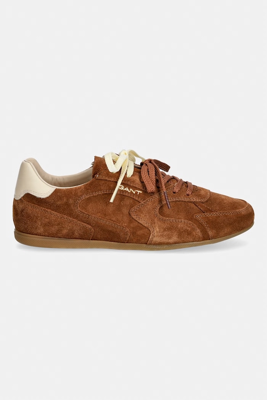 Gant Sperly sneakersy damskie skórzane 32533275.G45 brązowy SS26