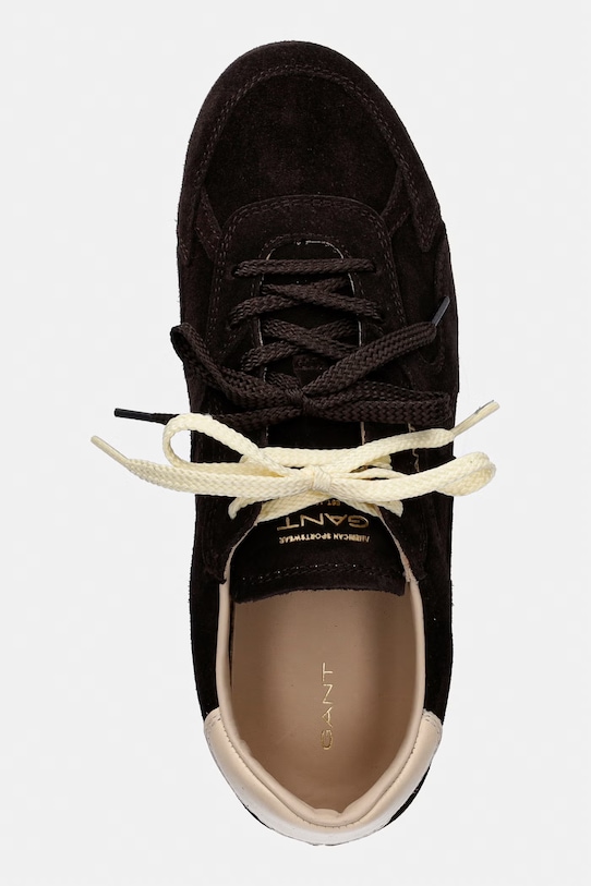 Gant Sperly sneakersy damskie zamszowe brązowy 32533275.G46