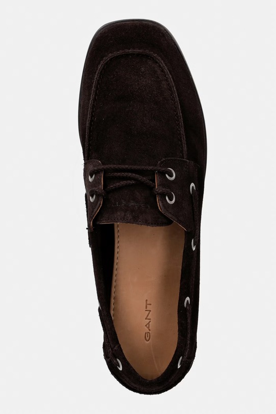 Gant mokasyny damskie zamszowe Gimble brązowy 32531288.G46